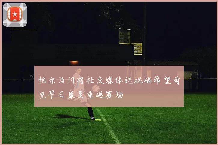 帕尔马门将社交媒体送祝福希望奇克早日康复重返赛场